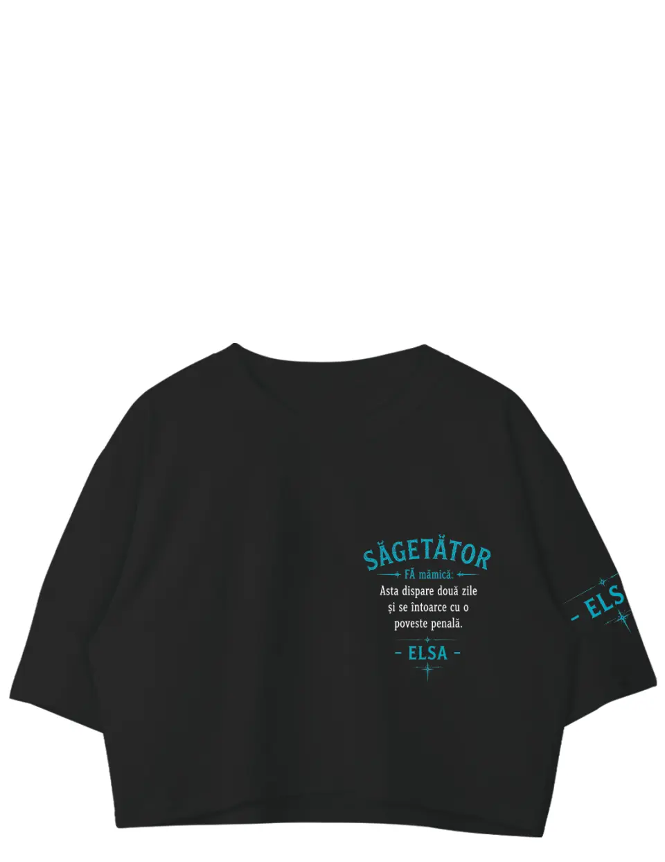 SUNT SAGETATOR, FA MAMICA - Crop Top