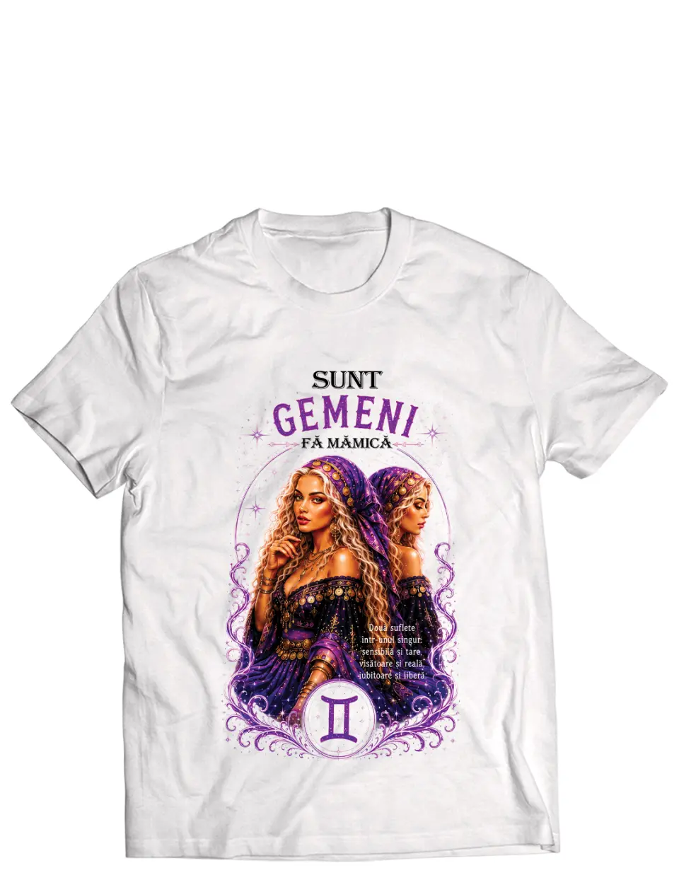 SUNT GEMENI, FA MAMICA - Tricou