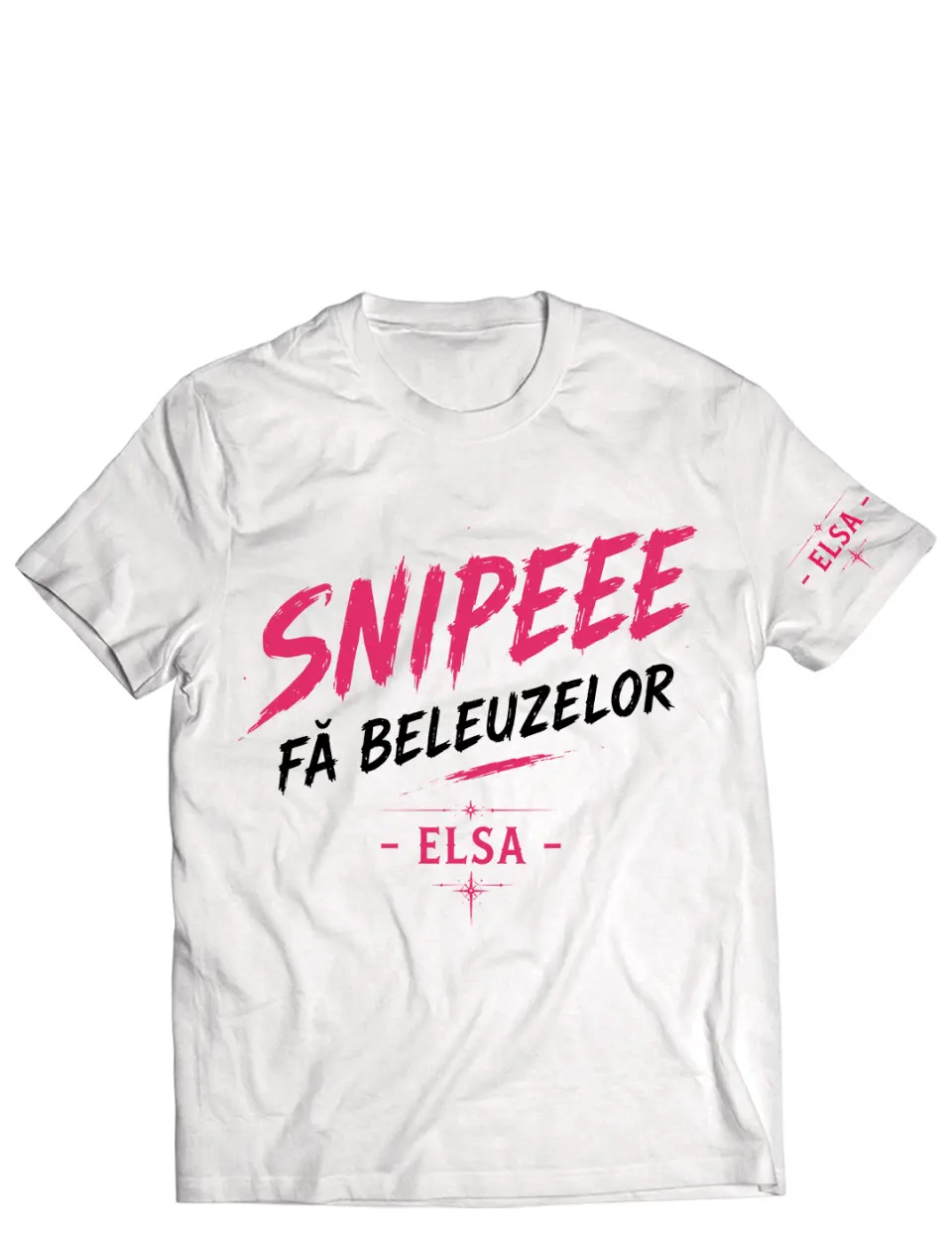 Tricou alb_Snipeee fa beleuzelor_fata.jpg