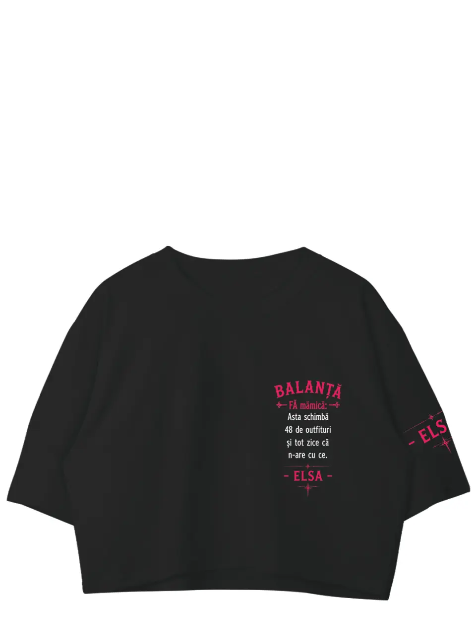 SUNT BALANTA, FA MAMICA - Crop Top