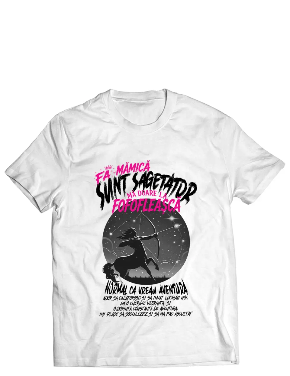 FA MAMICA, SUNT SAGETATOR - Tricou