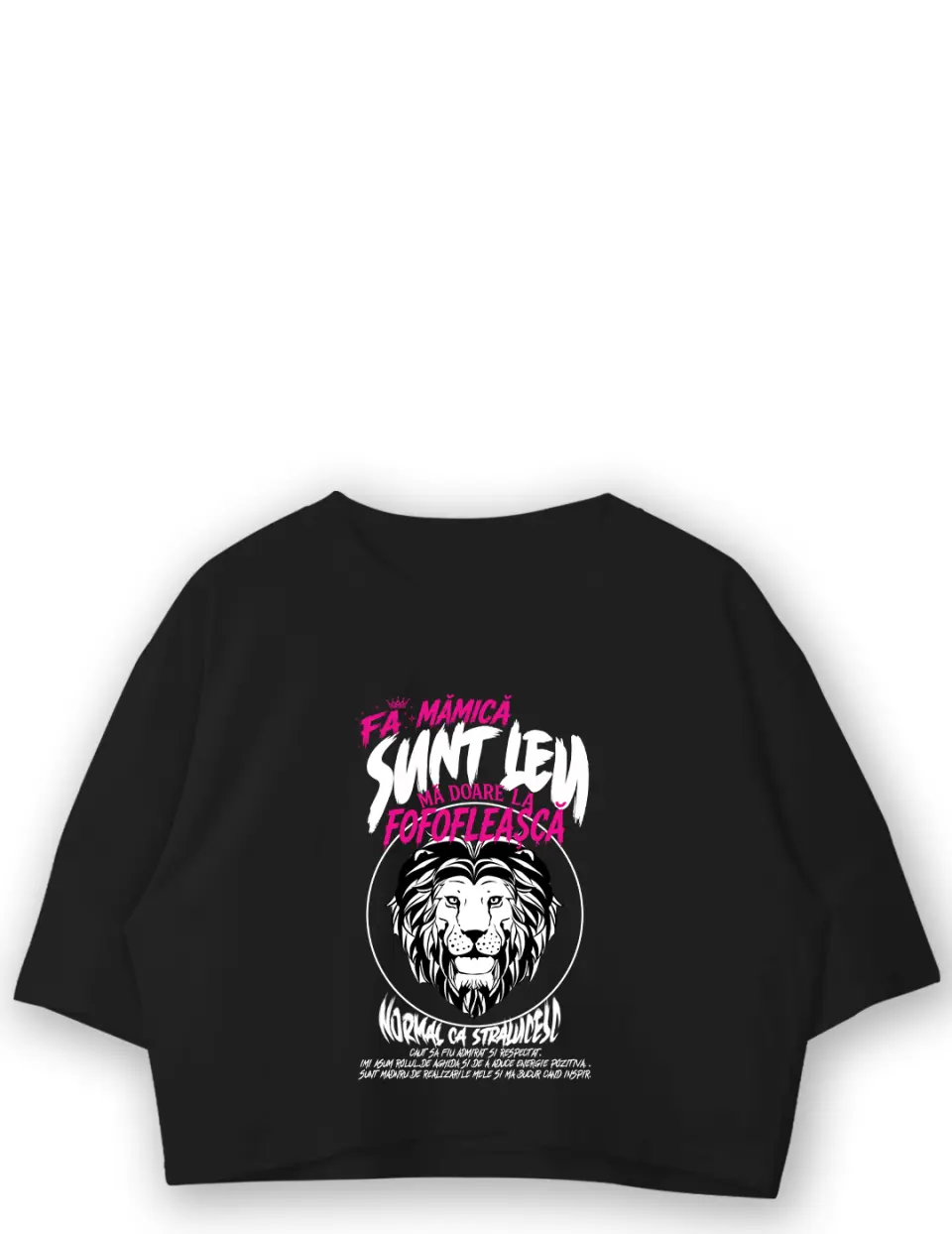 FA MAMICA, SUNT LEU - Crop Top