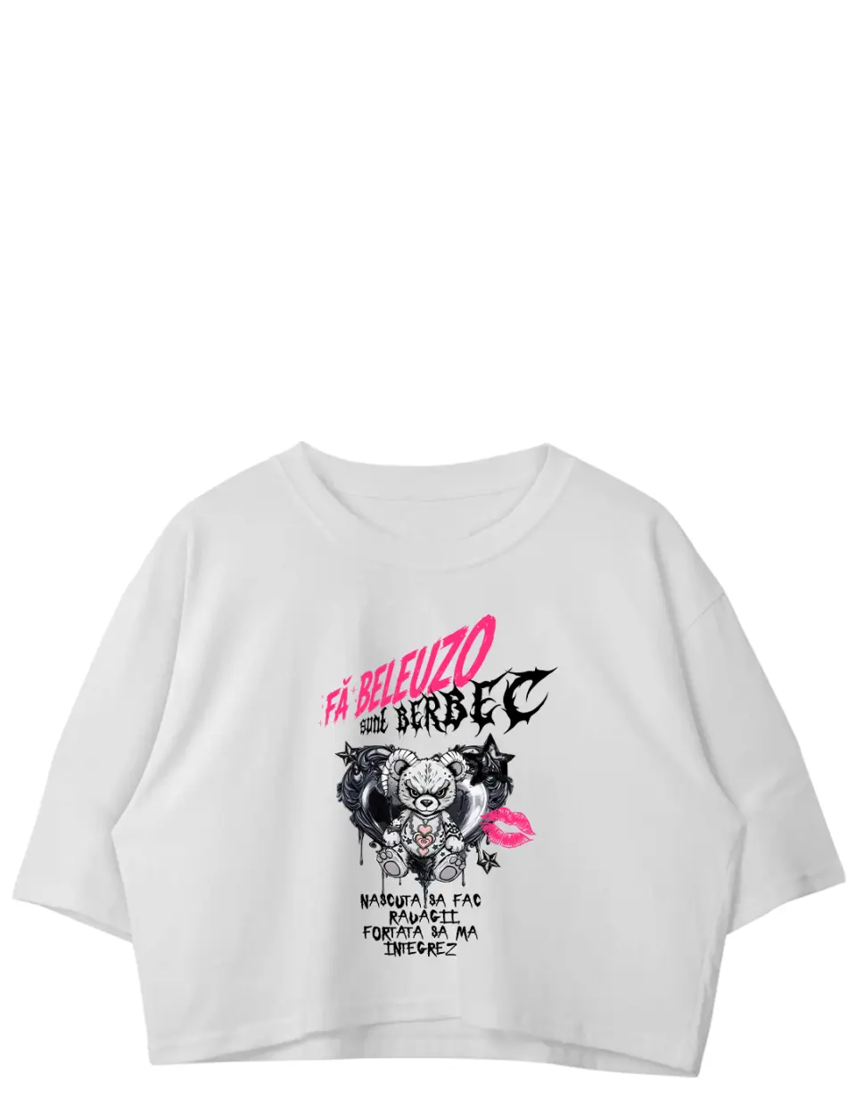 FA BELEUZO, SUNT BERBEC - Crop Top