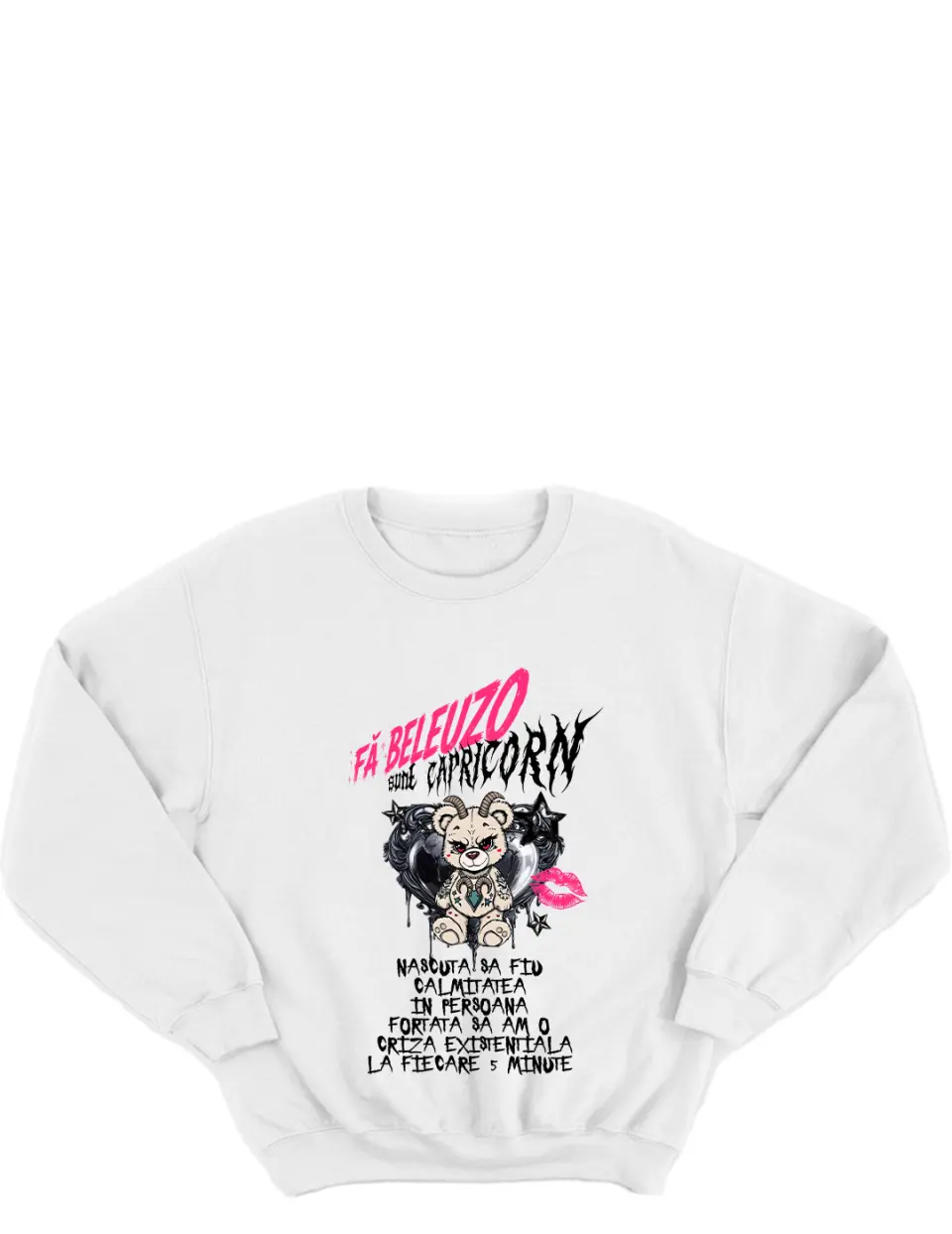 FA BELEUZO, SUNT CAPRICORN - Bluza