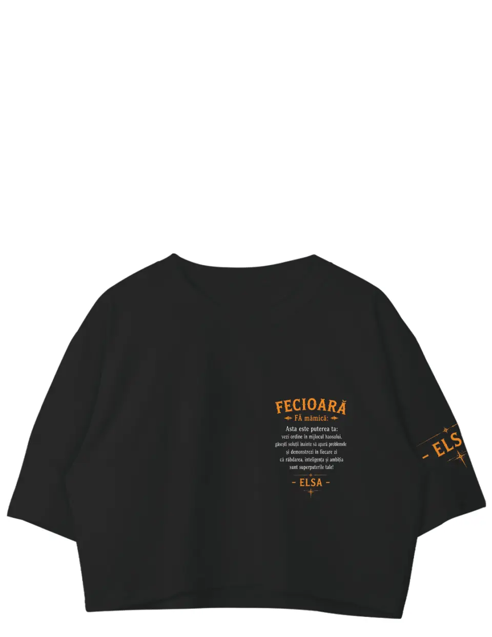 SUNT FECIOARA, FA MAMICA - Crop Top