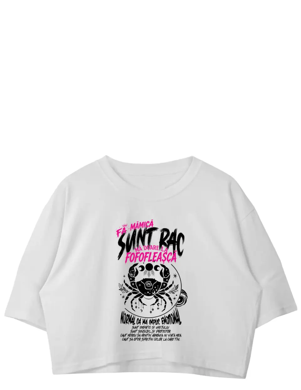 FA MAMICA, SUNT RAC - Crop Top