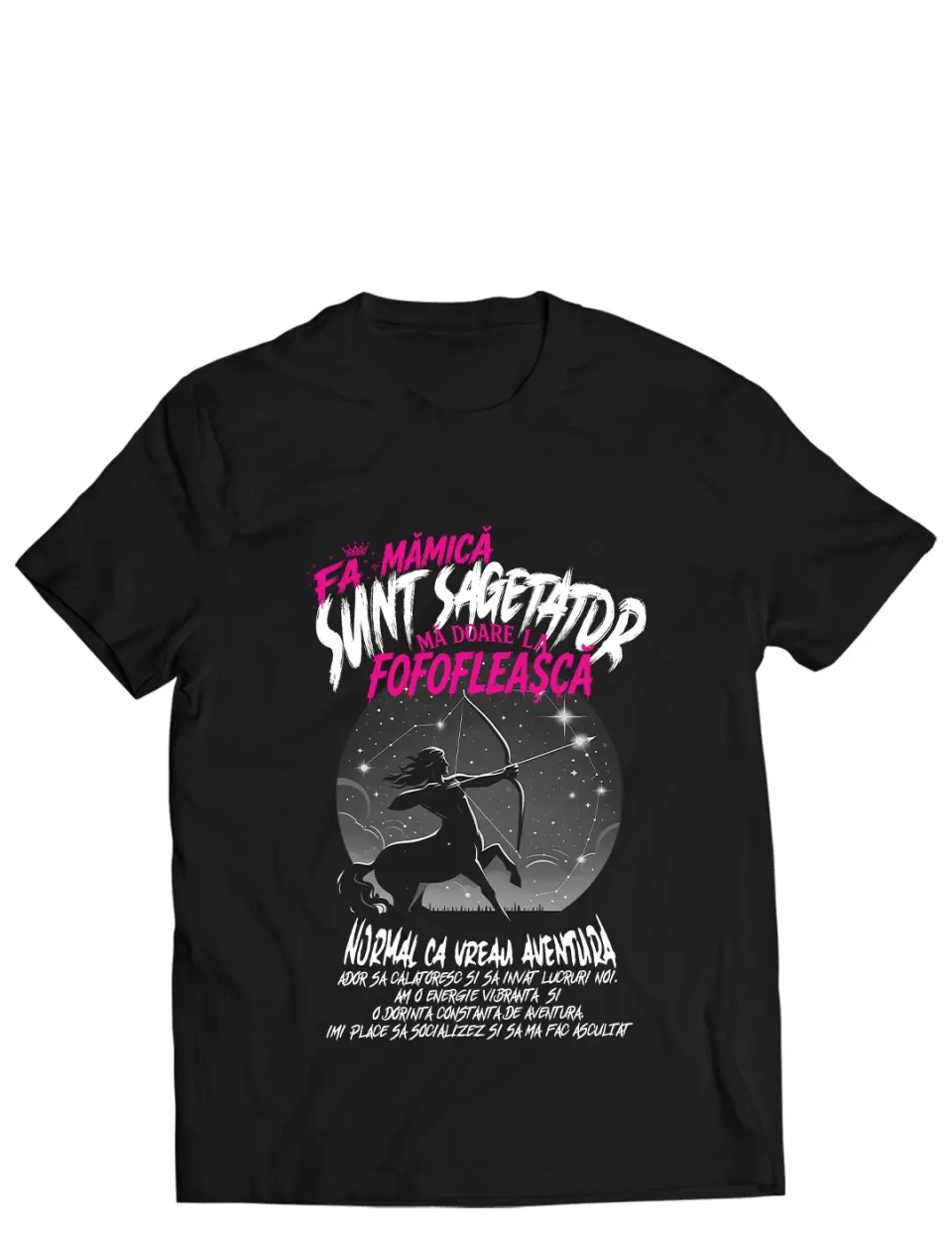 FA MAMICA, SUNT SAGETATOR - Tricou